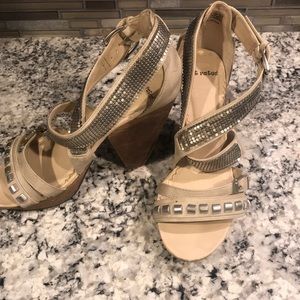 Not Rated strappy studded sandals